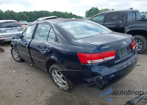 2006 Hyundai Sonata Gls from USA, damaged, VIN 5NPEU46C26H150318
